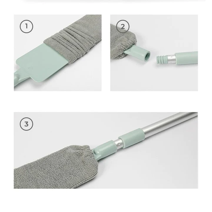 CleanSweep | Perie flexibilă și lungă pentru curățarea prafului