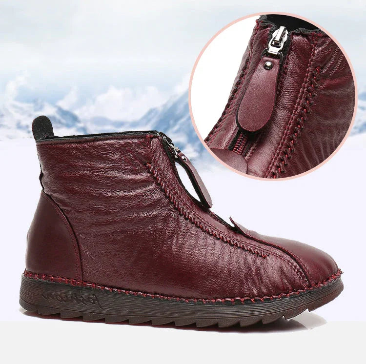 Botas antiderrapantes em couro sintético: elegância e segurança no dia a dia